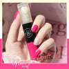 Nail Polish Set Two-Color With Quick-Drying Sequined Nail Polish Free Baking Non-Peelable Transparent Nail Polish