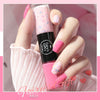 Nail Polish Set Two-Color With Quick-Drying Sequined Nail Polish Free Baking Non-Peelable Transparent Nail Polish