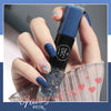 Nail Polish Set Two-Color With Quick-Drying Sequined Nail Polish Free Baking Non-Peelable Transparent Nail Polish