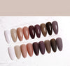 The New Cat'S Eye Ice Tea Naked Powder Dirty Purple Nail Polish Glue Nail Shop Special