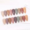 The New Cat'S Eye Ice Tea Naked Powder Dirty Purple Nail Polish Glue Nail Shop Special