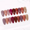 Der neue Cat'S Eye Ice Tea Naked Powder Dirty Purple Nagellack Kleber Nail Shop Special