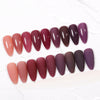 Der neue Cat'S Eye Ice Tea Naked Powder Dirty Purple Nagellack Kleber Nail Shop Special