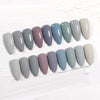 The New Cat'S Eye Ice Tea Naked Powder Dirty Purple Nail Polish Glue Nail Shop Special