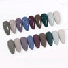 The New Cat'S Eye Ice Tea Naked Powder Dirty Purple Nail Polish Glue Nail Shop Special