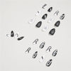 Wear Nail Art Nailart Patch Nagelpflaster Wasserdicht Abnehmbarer Nagelpflaster