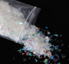 Holographic AB Nail Glitter Flake Sparkly Sequins Irregular Sequins DIY Gel Polish Manicure Nail Art Decorations Accessories