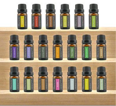 Aromatherapie-Kerze, ätherisches Öl, Ingwer, Wermut, ätherisches Rosen-Sandelholzöl, duftend, Einzelpflanzenöl, Duftbox.