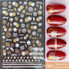 Japanese Three-dimensional 5D Embossed Nail Stickers