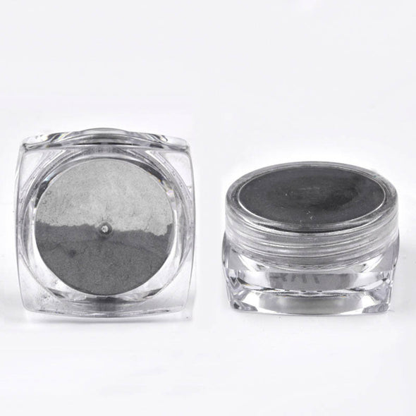 Fashion Electroplating Mirror Black Nail Glitter