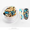 Gold And Silver Tin Foil Nail Stickers Decorations Crystal Phototherapy Nail Foil Paper