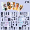 Japanese Three-dimensional 5D Embossed Nail Stickers