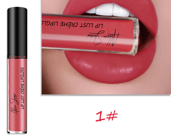 Seidige Creme Textur Lipgloss Aliexpress Shopee Cross-Border Exklusive Lip Glaze Lipgloss Lippenstift