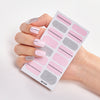 Trendy Nail Polish Film Nail Sticker Waterproof Letter Nail Sticker Full Sticker