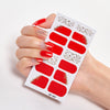 Trendy Nail Polish Film Nail Sticker Waterproof Letter Nail Sticker Full Sticker