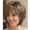 Women's Fashion Wig With Chemical Fiber Headgear