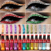 Farbe Eyeliner Glitter Bleistift Frauen Party Smoky Sexy Augen Liner Diamant Glänzende Glitter Eyeliner Make-Up Kosmetik Schönheit