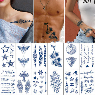 Semi-permanent Tattoo Stickers Waterproof And Sweat Proof