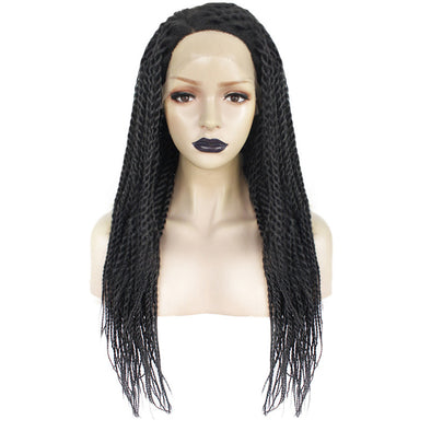 African Front Lace Chemical Fiber Hair, Dirty Braid, Rock Braid