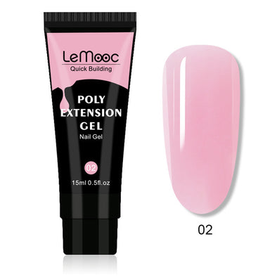 Quick Builder Poly UV Gel Nagellack Permanent Flüssigkeit