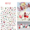 Christmas nail decals ornaments nail stickers