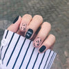 Підроблені нігті Patch Net Red Wear Nail Leopard Print