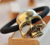 European and American accessories punk solid metal bone skull skull skull hair rings