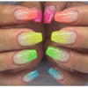 Neon magic powder for fingernails