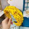 Pressed Hair Accessories Retro Style Female Headdress