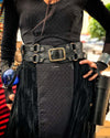 Medieval Punk Retro Men's And Women's Square Buckle Belt