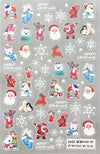 Thin Tough Thin Matte Nail Sticker Christmas