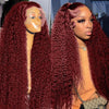 13x 4 Front Lace Long Curly Wig Head Cover