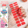 Japanese Style Nail Beauty Gel Stickers Semi-curing French Gel