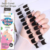 Japanese Style Nail Beauty Gel Stickers Semi-curing French Gel