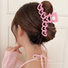 Love Heart-shaped Hairpin Female Shark Clips Hairpin Headwear