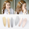 Elegant wild retro matte brushed metal hair clips Duckbill clips bangs clip side headdress