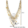 Fashion Vintage Coins Tassel Exotic Waist Chain