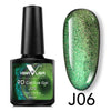 Venalisa 9D Gel Varnish Cat Eye Magic Chameleon Gel Varnish Nail Manicure Galaxy Starry Magnetic Multicolor 5 мл Гель-лак для нігтів