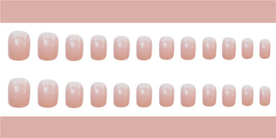 Jelly powder false nails