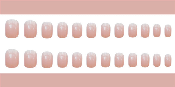 Jelly powder false nails