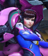 Косплей перука D.va DVA songhana chestnut