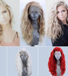 European and American chemical fiber front lace wig