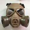 Anti-fog and haze protective gas mask