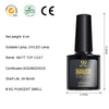 8ml UV Gel Nagellack Top Coat 2Stk Basis und Top Coat Varni