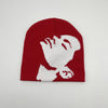 European And American Jacquard Portrait Series Brimless Knitted Hat