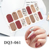 Nail Art Farbe Nagel Aufkleber Einfache Mode