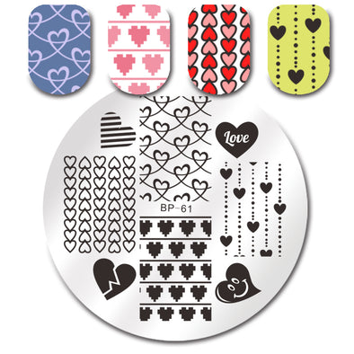 Manicure printing board