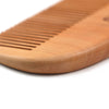 Wood color spray black paint pear wood comb