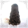 Lolita Long Curly Hair 65cm  Black Air Bangs Wig