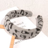 Leopard Print Fluffy Hair Band